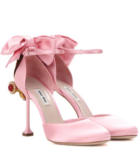 pink miu miu shoes|mi miu shoes for women.